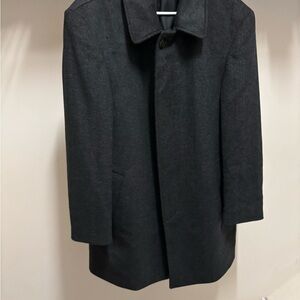 Ralph Lauren Charcoal Trench Coat